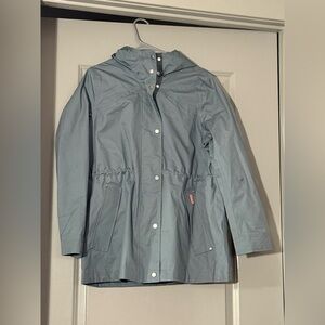 NWT HUNTER size M Women's Blue Hooded Jacket